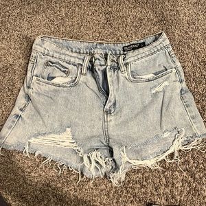 Blank NYC high waisted jean shorts